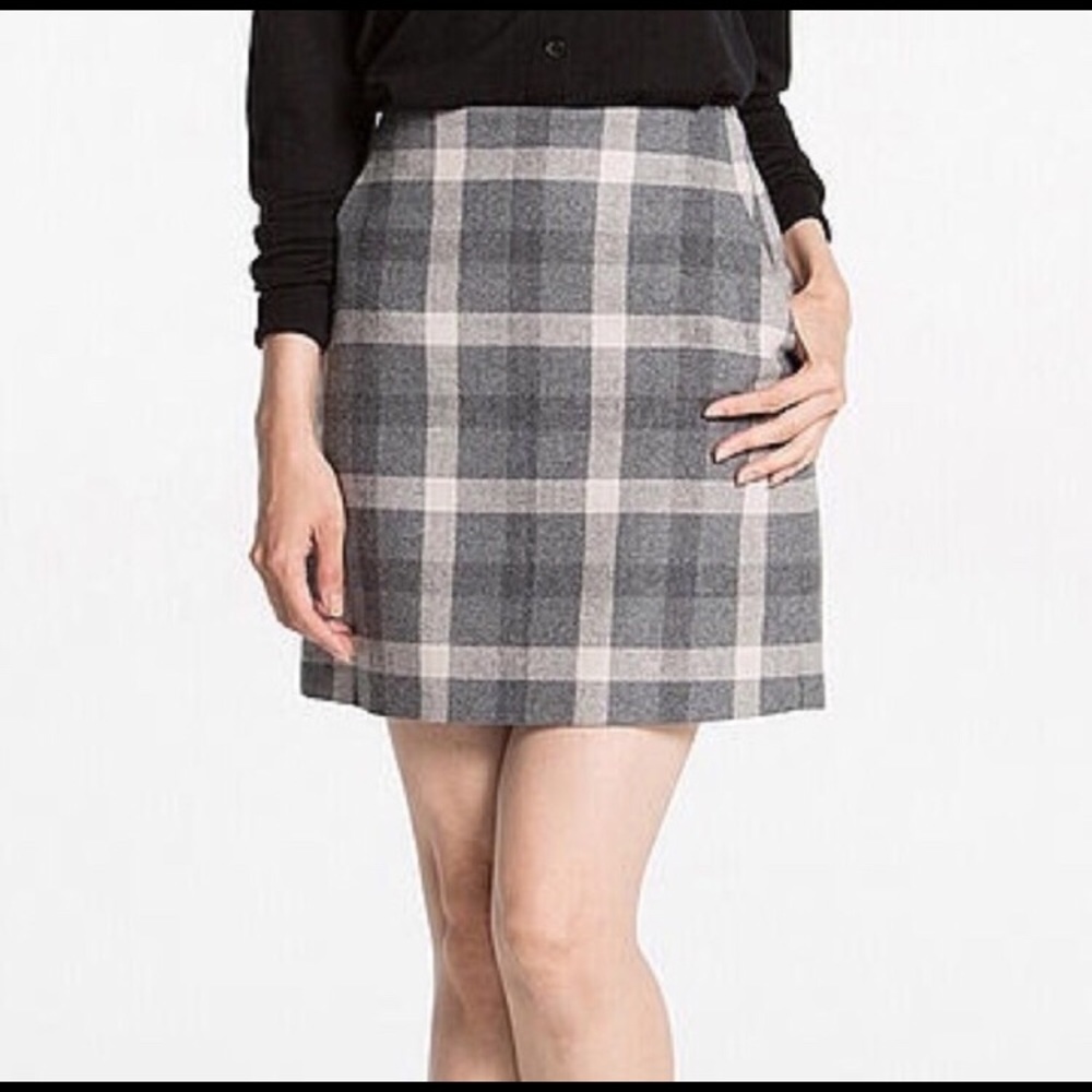 Wool Blend Skirt
